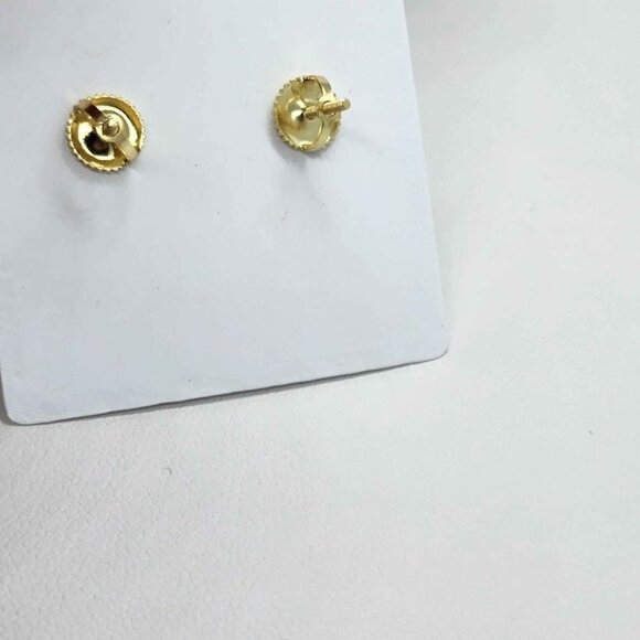 BRAND NEW Sterling Silver 925 Round Design Earrings - Picture 4 of 4